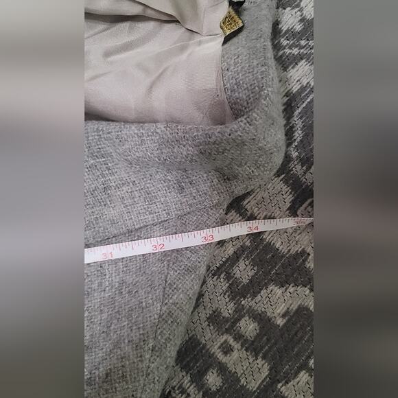 Vintage Anderson Little 100% Wool Grey Tweed Academia Sportcoat Jacket sz 48 - Picture 10 of 10